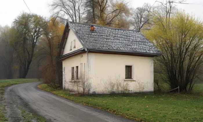 Kaple svatého Floriána (Bučávka) – winter