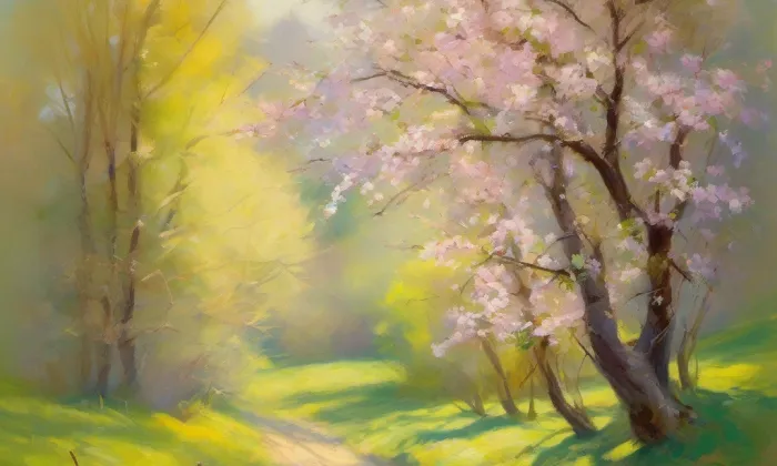 kaple svatého Floriána v Kněževsi – spring