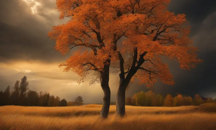 kaple svatého Huberta (Mstišov) – autumn