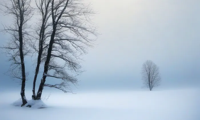 kaple svatého Jakuba apoštola (Doubravice) – winter