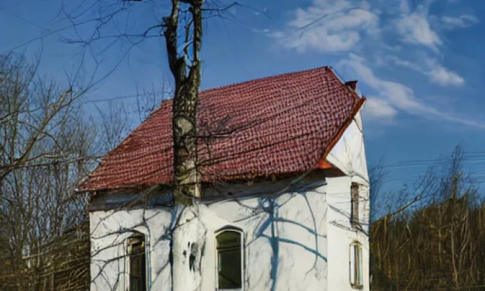 kaple svatého Jana a Pavla (Oploty) – winter