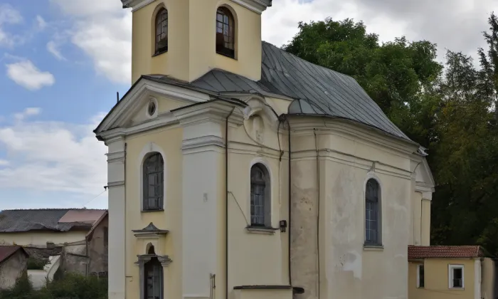 kaple svatého Jana Nepomuckého (Železný Brod) – akvarel