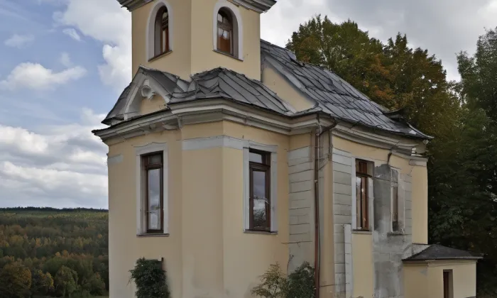 kaple svatého Jana Nepomuckého (Železný Brod) – autumn