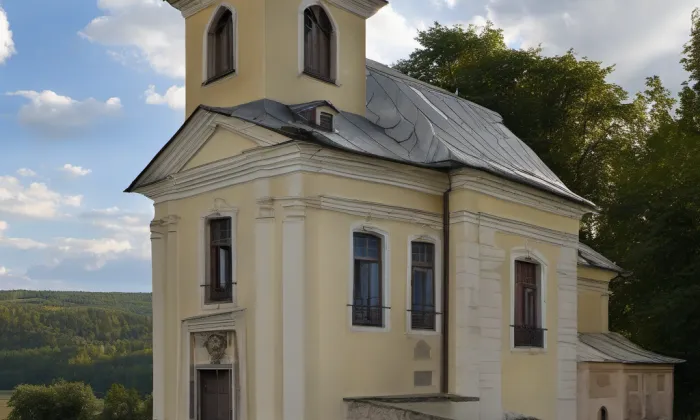 kaple svatého Jana Nepomuckého (Železný Brod) – summer