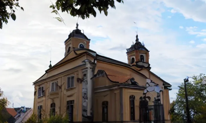kaple svatého Jana Nepomuckého (Chvalín) – autumn