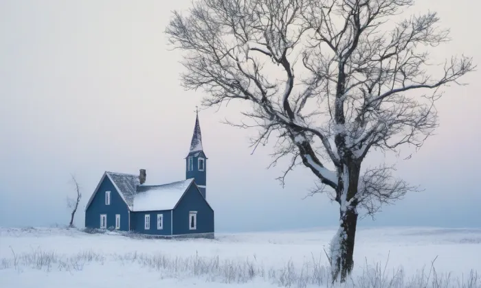 kaple svatého Jeronýma – winter