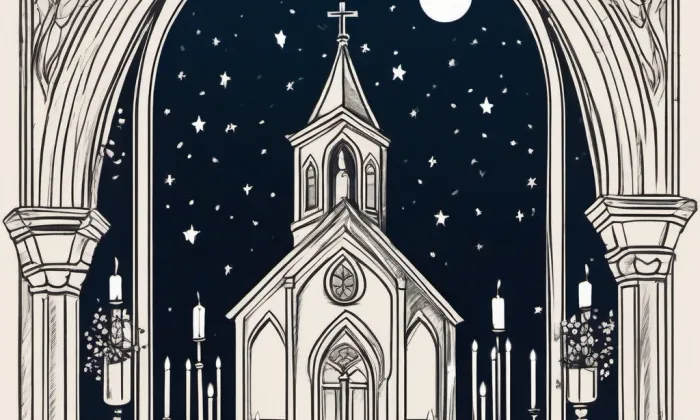kaple svatého Jiří (Litovel) – noc