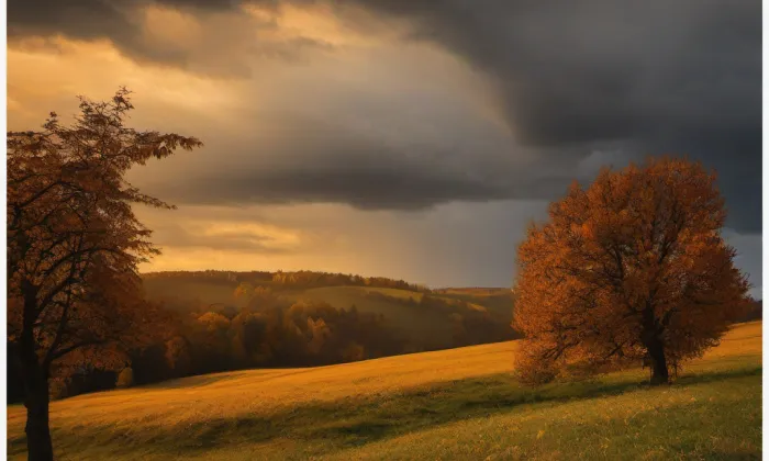 kaple svatého Josefa (Jaroměřice nad Rokytnou) – autumn