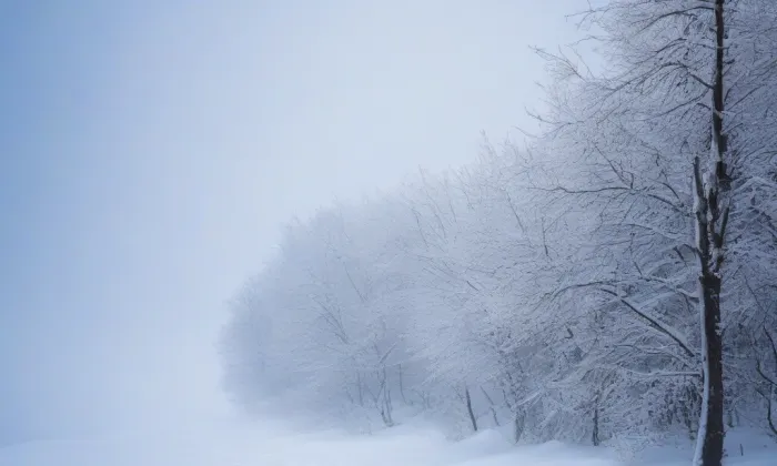 kaple svatého Kříže (Žďár nad Metují) – winter