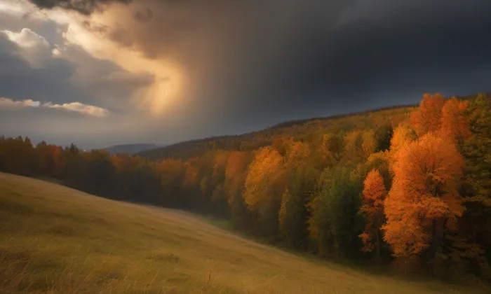 kaple svatého Leonarda – autumn