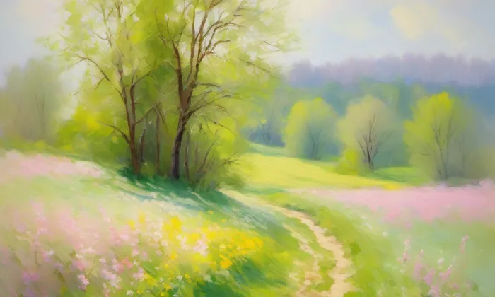Kaple svatého Mořice – spring