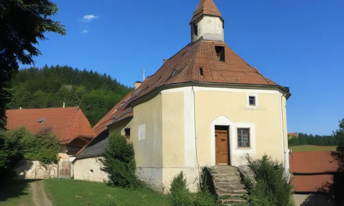 Kaple svatého Ondřeje ve Vranově nad Dyjí – noc