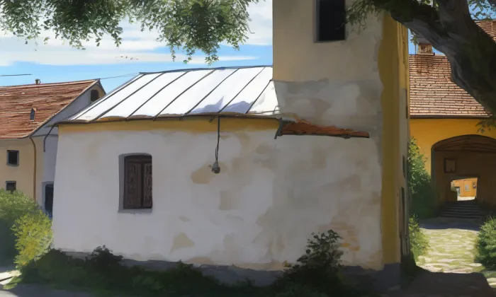 kaple svatého Petra a Pavla (Biskoupky) – léto