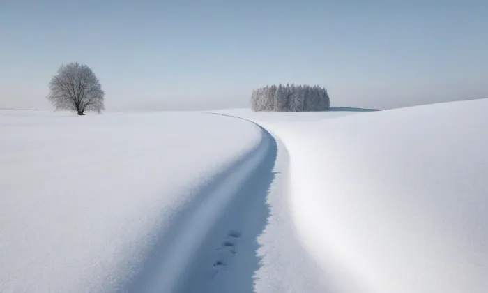 kaple svatého Prokopa v Chotiněvsi – winter