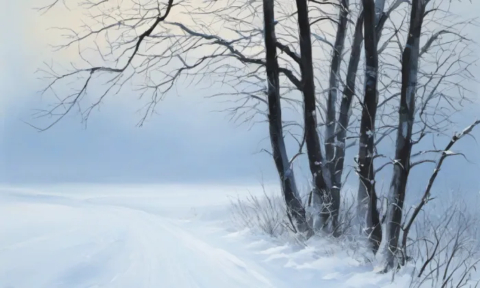 kaple svatého Václava (Keblice) – winter