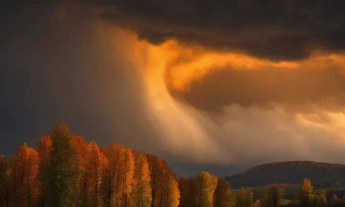 Kaple svatého Václava (Malesice) – autumn