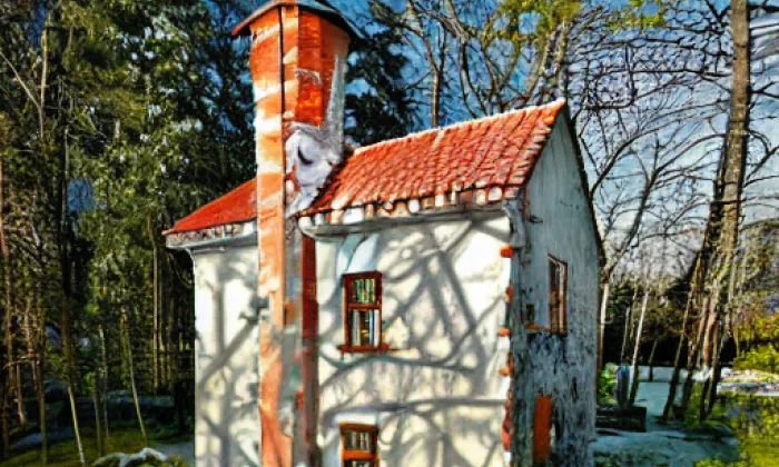Kaple svatého Václava (Malesice) – winter