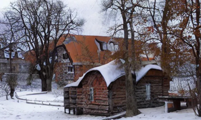 kaple svatého Václava (Víchová nad Jizerou) – autumn