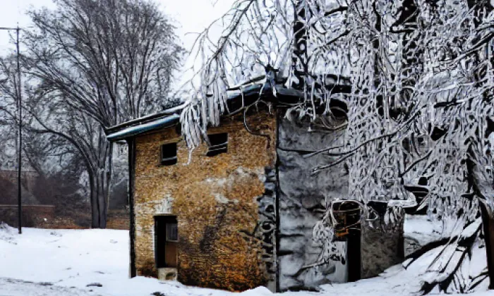 kaple svatého Václava (Víchová nad Jizerou) – winter