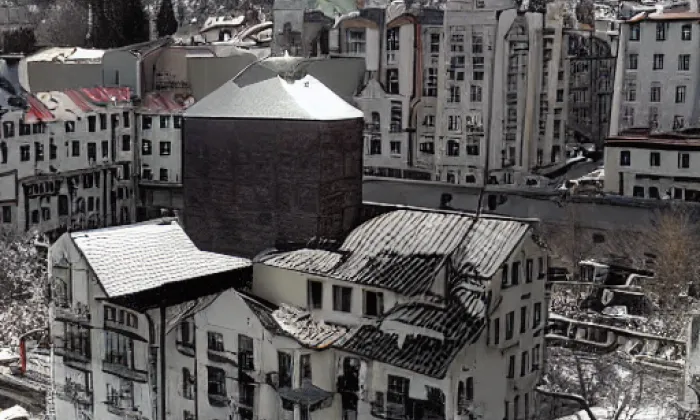 kaple svatého Vincenta – winter