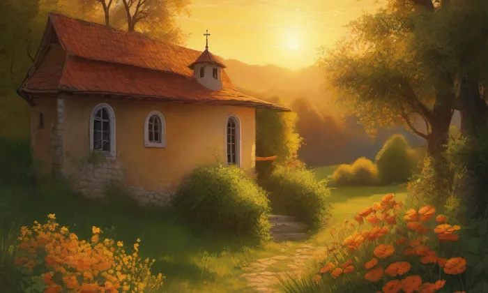 Kaple svatého Vojtěcha (Vrčeň) – summer