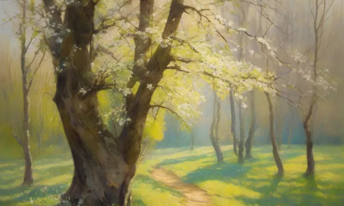 kaple Zvěstování Panny Marie – spring
