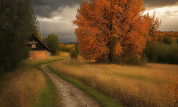 kapucínský klášter v Chrudimi – autumn