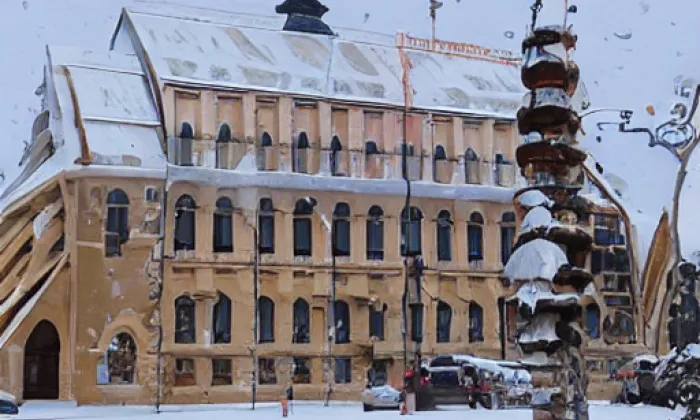 Klášter boromejek – winter