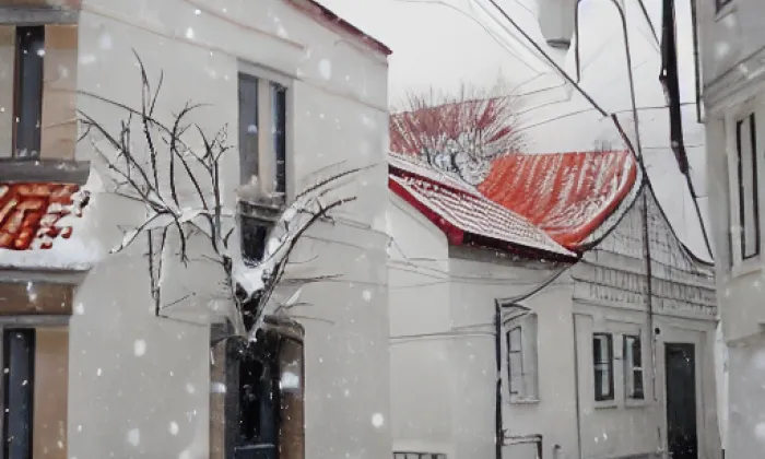 Klášter bosých karmelitek (Praha 1) – winter