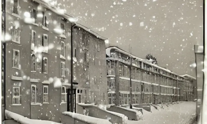 Klášter cyriaků – winter