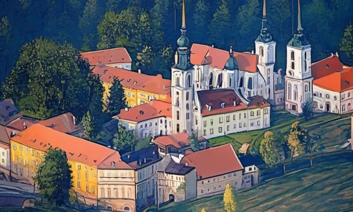 Klášter Doksany – summer