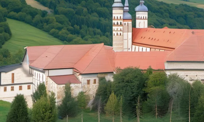 Klášter Dolní Ročov – iluminace