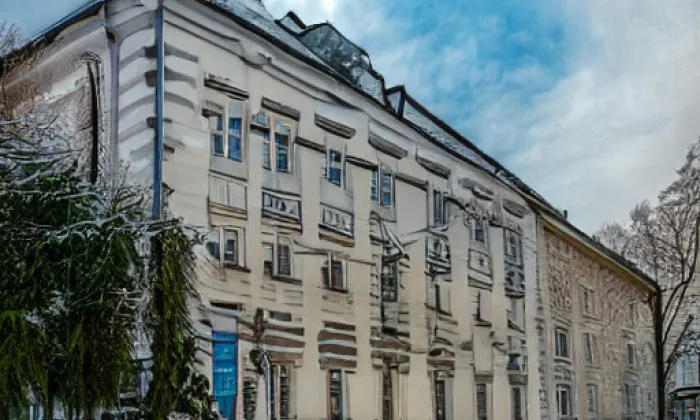 Klášter dominikánů v Litoměřicích – winter