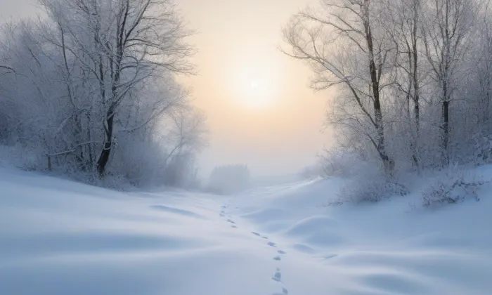 klášter františkánů – winter