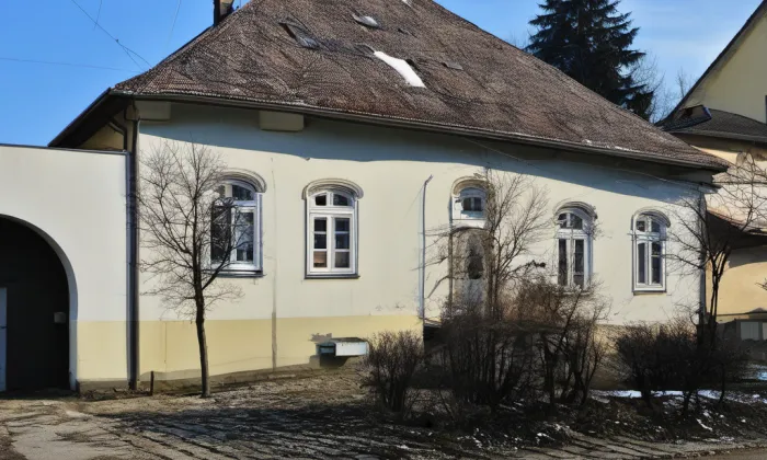 Klášter františkánský – winter