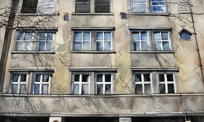 Klášter milosrdných sester brněnských (Veveří) – akvarel