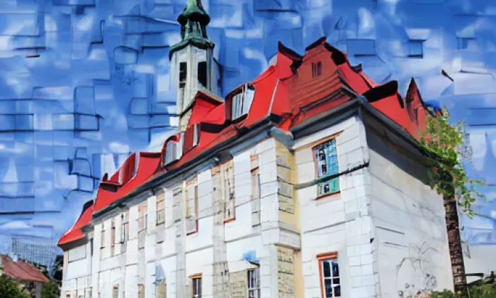 klášter minoritů v Mladé Boleslavi – winter