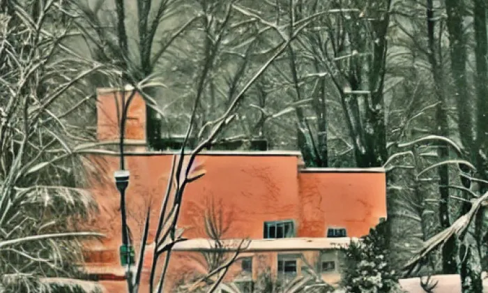 klášter Porta coeli – winter