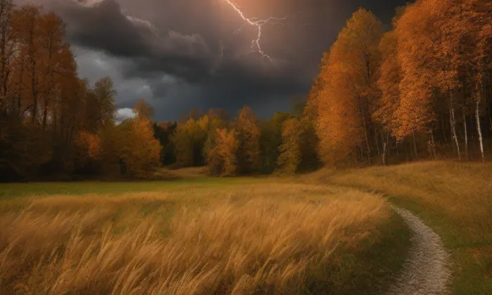 Košťálov (Jenčice) – autumn