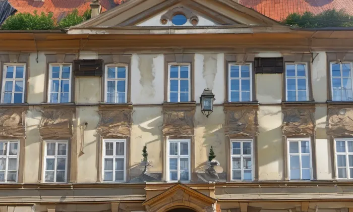 Kolovratský palác ve Valdštejnské – autumn