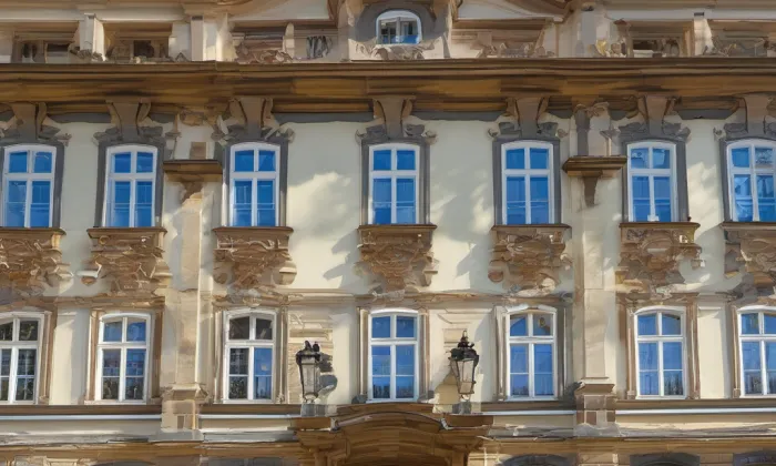 Kolovratský palác ve Valdštejnské – noc