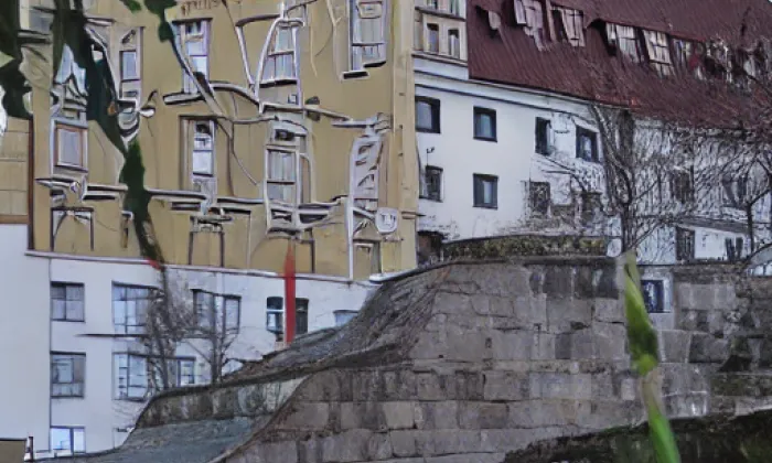 Konvent oblátů (Ústí nad Labem) – noc
