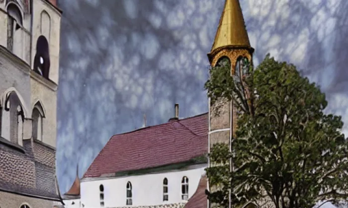 kostel Českobratrské církve evangelické v Nebuželech – iluminace