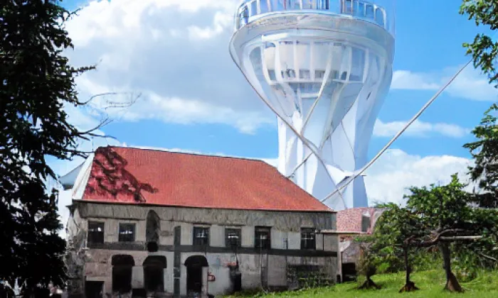 kostel Božího Těla (Červená Řečice) – summer