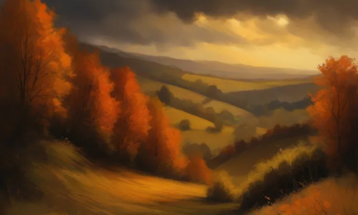 kostel Nalezení svatého Kříže (Chvalatice) – autumn