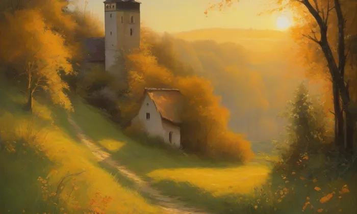 kostel Nalezení svatého Kříže (Chvalatice) – summer