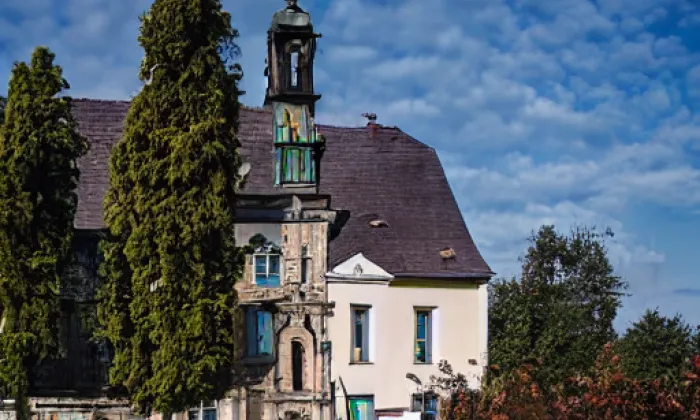 Kostel Nalezení svatého Kříže (Rybí) – summer