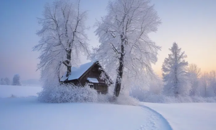 Kostel Nalezení svatého Kříže v České Lípě – winter