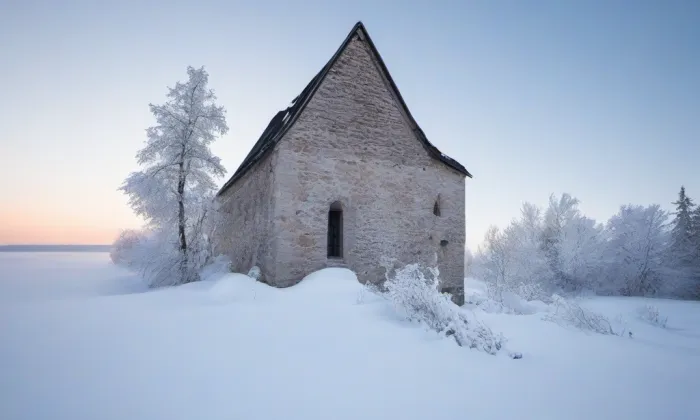 Kostel Nanebevzetí Panny Marie (Bohutice) – winter