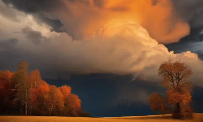 Kostel Nanebevzetí Panny Marie (Bruntál) – autumn